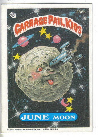 Garbage Pail Kids 1987 #286b June Moon Garbage Pail Kids