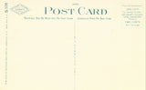 Vintage Postcard Back. Erskine Lake on Lynn Road - Tryon,North Carolina