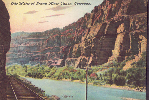 The Walls of Grand River Canon-Colorado - Cakcollectibles - 1
