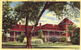 Linen postcard front. Old Main,University of Arizona - Tucson,Arizona