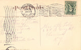 Vintage postcard back. Mormon Tabernacle - Ogden,Utah