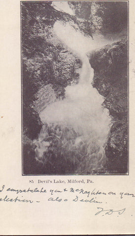 Devil's Lake-Milford,Pennsylvania 1907 - Cakcollectibles - 1