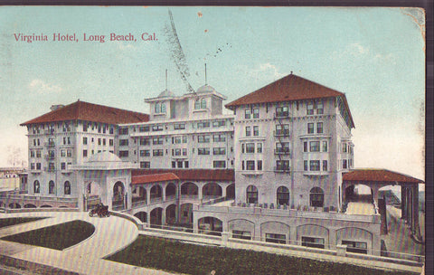 Virginia Hotel-Long Beach,California 1909 - Cakcollectibles