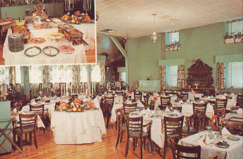 Dining Room,Allenberry,"On The Yellow Breeches" at Boiling Springs,Pennsylvania - Cakcollectibles - 1
