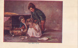 Early Post Card-The New Pets-Children with Baby Chicks 1908