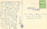 Linen postcard back. Y.M.C.A. - Schenectady,New York