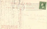 Vintage postcard back. Spokane Electric Terminal. Inland Empire System - Washington