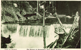 Vintage Postcard front- The Source of Sandpoint's Pure Water Supply - Idaho