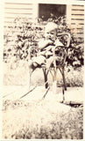 RPPC front - Small Boy Sitting in A Chair