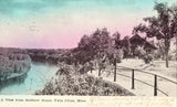 Vintage postcard front - A View from Soldiers' Home - Twin Cities,Minnesota