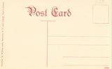 Vintage postcard back - Post Office - Syracuse,New York