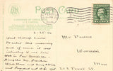 Vintage postcard back - Surrender of Cornwallis - U.S. Capitol