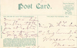 Vintage postcard back - Gen. Meade's Headquarters,Taneytown Road - Gettysburg,Pennsylvania