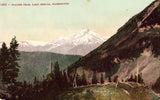 Vintage postcard front - Glacier Peak - Lake Chelan - Washington