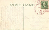 Vintage postcard back - Ocean House and Ocean Avenue - Hampton Beach,New Hampshire