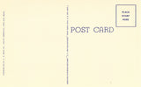 Linen postcard back - U.S. Post Office and Town Office - Hyannis,Cape Cod,Massachusetts