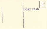 Trinity College - Hartford,Connecticut Linen postcard back
