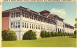Linen postcard George W. Wright Memorial Pavilion - Charlottesville,Virginia