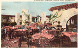 Vintage postcard El Patio Grill,Benjamin Franklin Hotel - Philadelphia,Pennsylvania