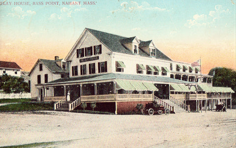Vintage postcard Relay House,Bass Point - Nahant,Massachusetts