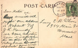 Vintage postcard back Relay House,Bass Point - Nahant,Massachusetts