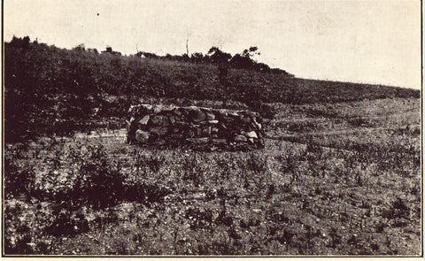 Vintage postcard Battle Well - Saratoga Battlefield 1777