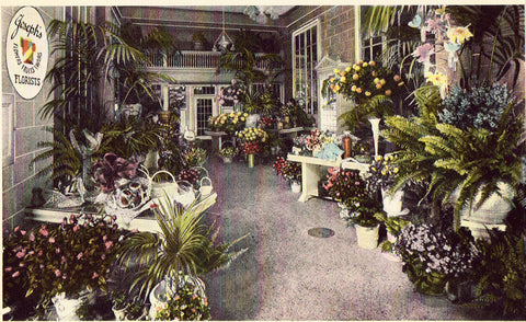 Vintage postcard Interior View,Joseph's - San Francisco,California