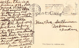 Vintage postcard back U.S. Government Building,Alaska,Yukon,Pacific Expo - Seattle,Washington 1909