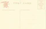 Vintage postcard back Moonlight Scene on The Lake,Druid Hill Park - Baltimore,Maryland