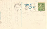 Vintage Wisconsin postcard back Trout Falls near Sparta,Wisconsin