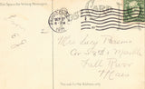 Back of Vintage Rhode Island postcard Armory - Providence,Rhode Island