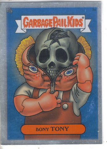 Garbage Pail Kids 2003-Silver #3a Bony Tony vintage sticker