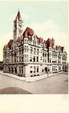 Vintage postcard front Post Office - St. Paul,Minnesota