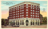 Vintage postcard Hotel Riviera - Newark,New Jersey