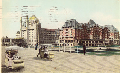 Old postcard The Marlborough Blenheim - Atlantic City,New Jersey