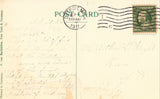 Vintage postcard back Union Trust & Hammond Building - Detroit,Michigan