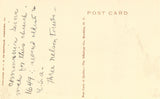 Old postcard back Grace Episcopal Church - Yorktown,Virginia
