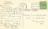Vintage postcard back - Spalding Hotel - Duluth,Minnesota