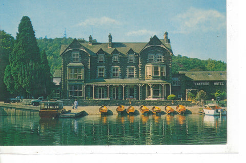 The Lakeside Hotel, Newby Bridge, From Lake Windermere - Cakcollectibles