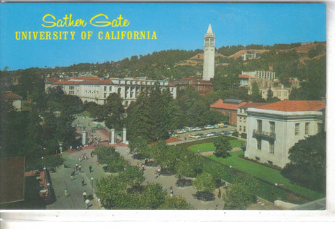 Sather Gate, University Of California - California - Cakcollectibles