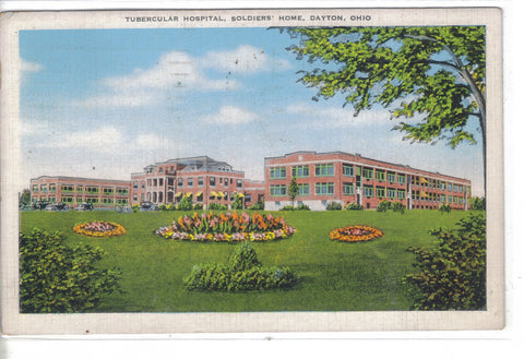 Tubercular Hospital,Soldiers' Home-Dayton,Ohio 1950 - Cakcollectibles - 1