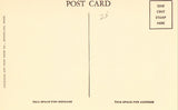 Vintage postcard back Baptist Church and Memorial Hall Library - Andover,Massachusetts