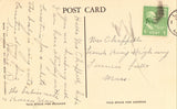 Antique postcard back The Breakers,Shore Drive - Lynn,Massachusetts