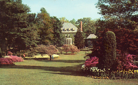 Vintage postcard Sherwood Gardens - Baltimore,Maryland