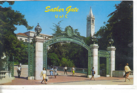 Sather Gate, University Of California - Cakcollectibles