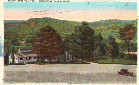 Vintage postcard Sweetheart Tea Room - Shelburne Falls,Massachusetts