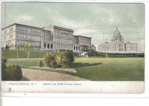Capitol and State Normal School-Providence,Rhode Island Tuck's - Cakcollectibles - 1