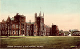 Vintage postcard Queen's University & War Memorial - Belfast