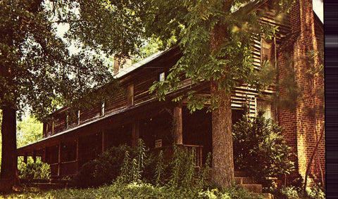 Vintage postcard Jarrett Manor - Northeast Georgia