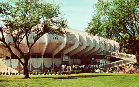 Vintage postcard Seven Seas Panorama,Chicago Zoological Park - Brookfield,Illinois